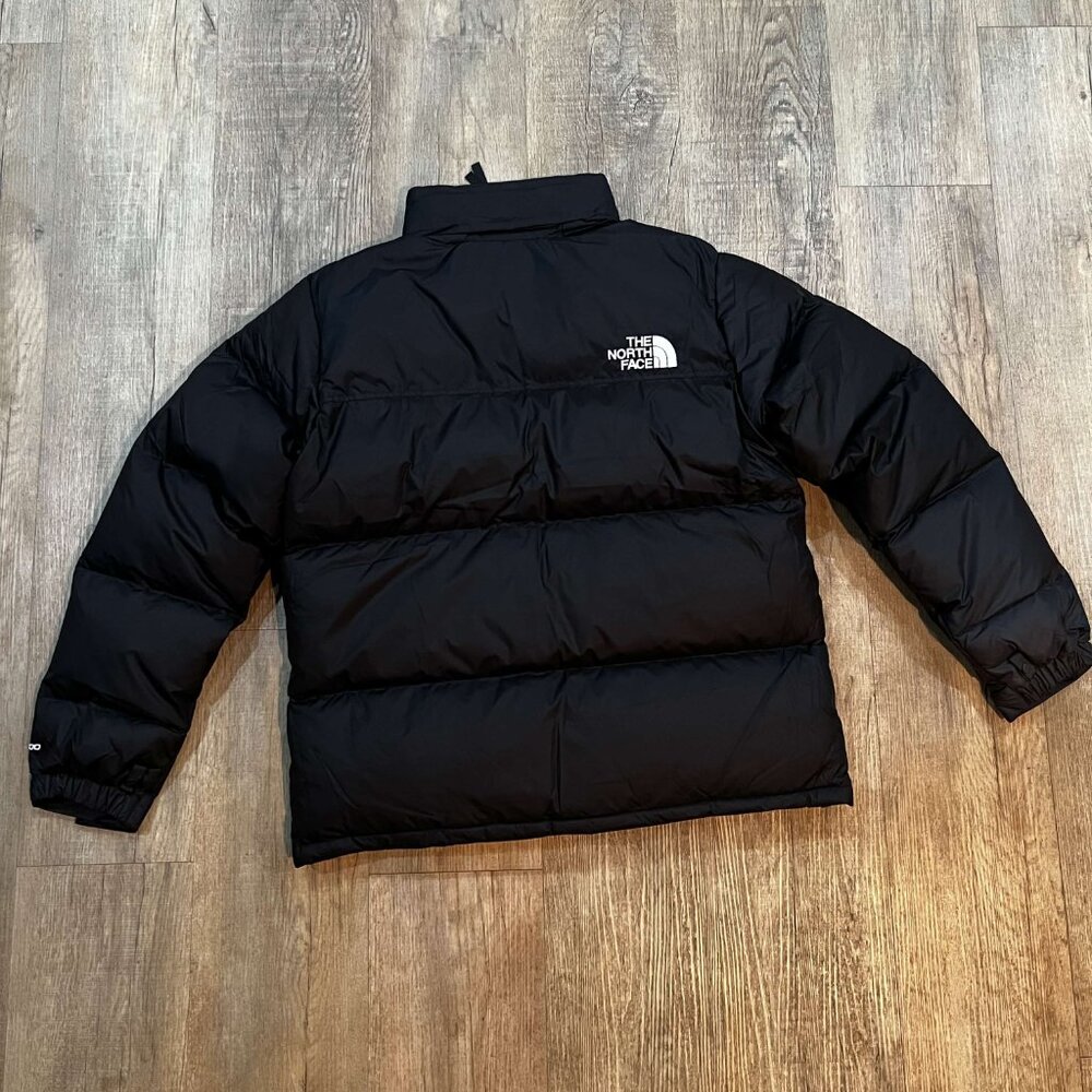 The North Face Nuptse 700 Puffer Jacket Black – Size XS-M - Picture 2 of 8